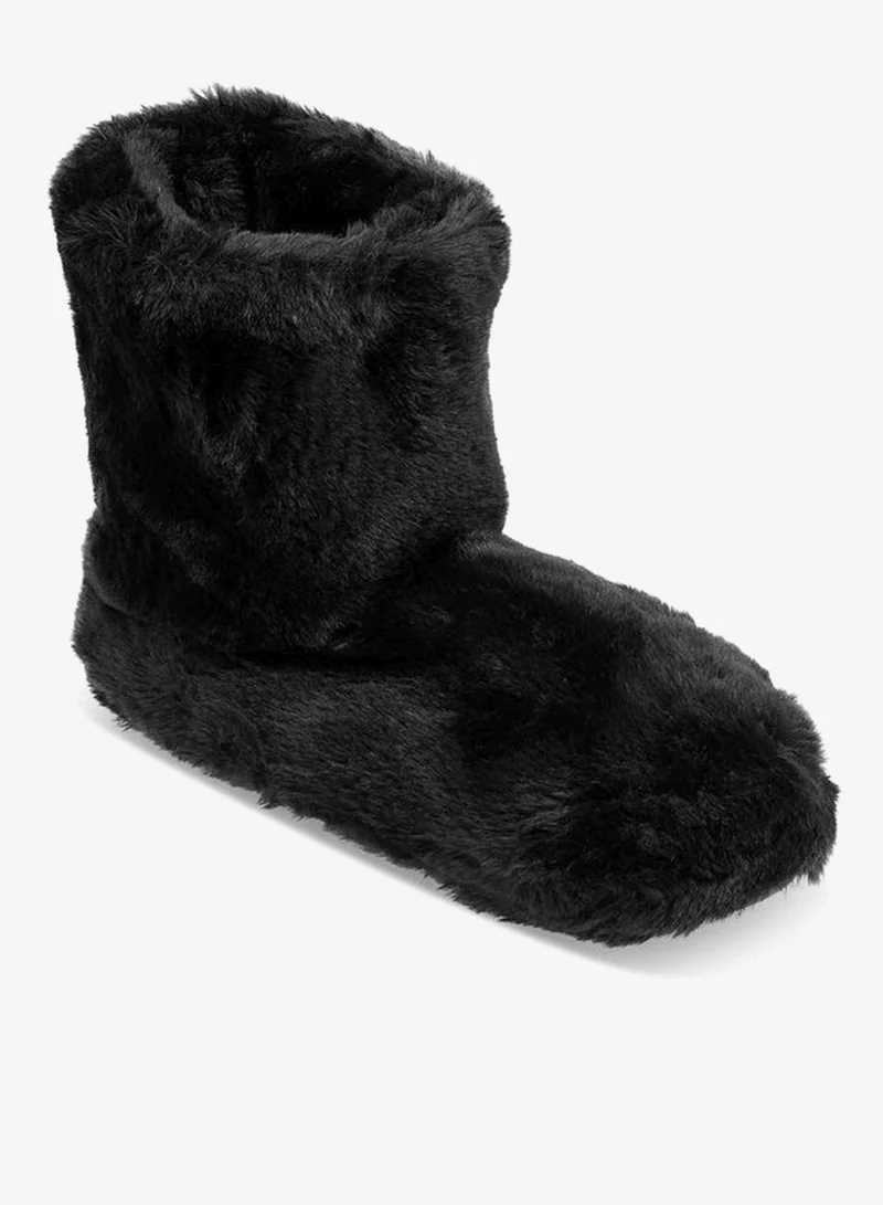 Le Confort Women Faux Fur Slipper Boots